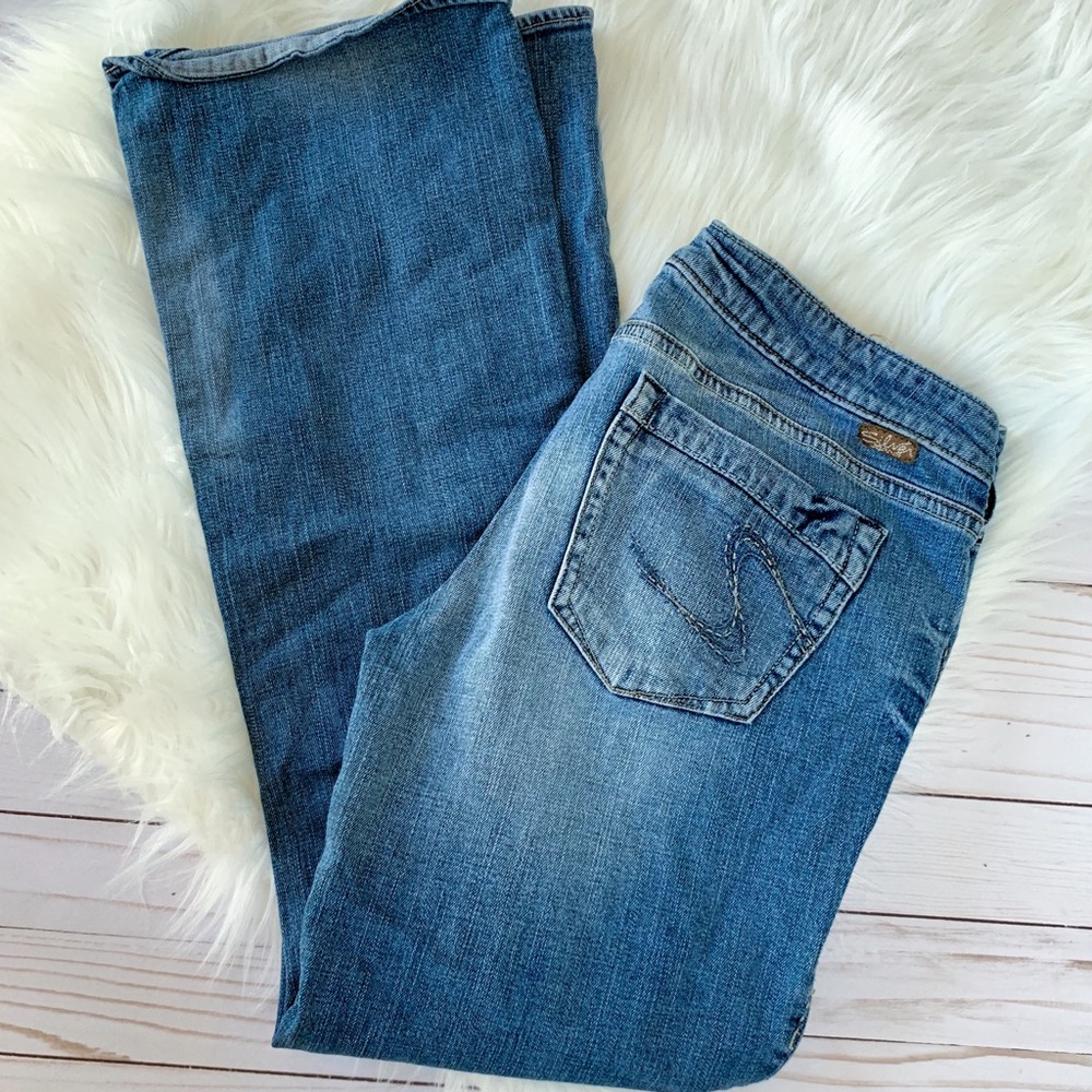 Silver “Lael” boot cut jeans